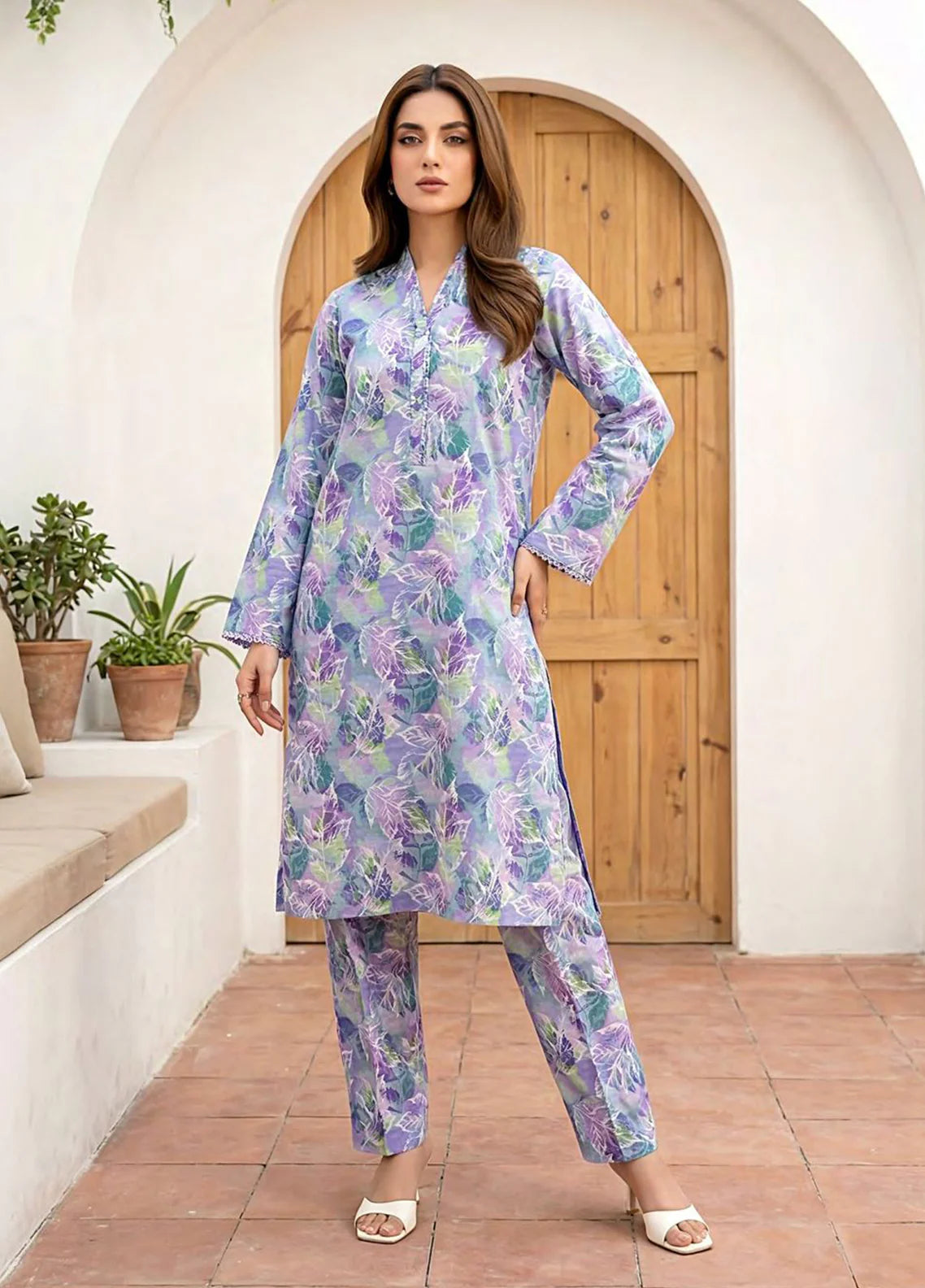 Khekasha By LSM Lakhany 2-Piece Shirt Trouser