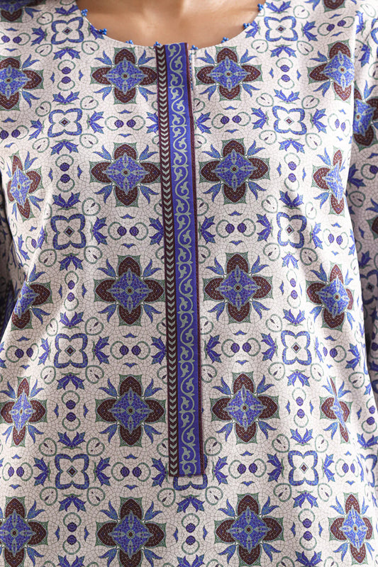 Unstitched Printed Lawn 2 Piece (Shirt/Trouser)