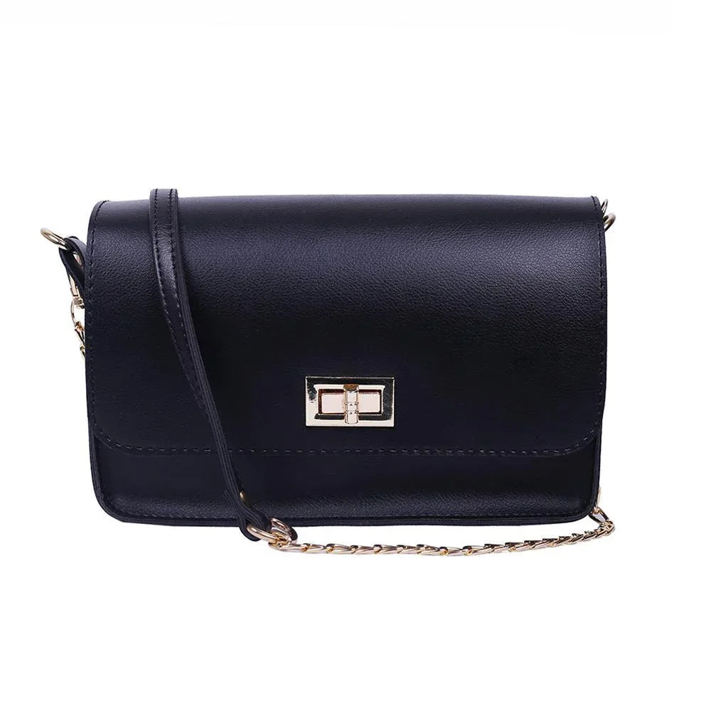 Minimal Leather Crossbody Bag – Multipurpose Everyday Style