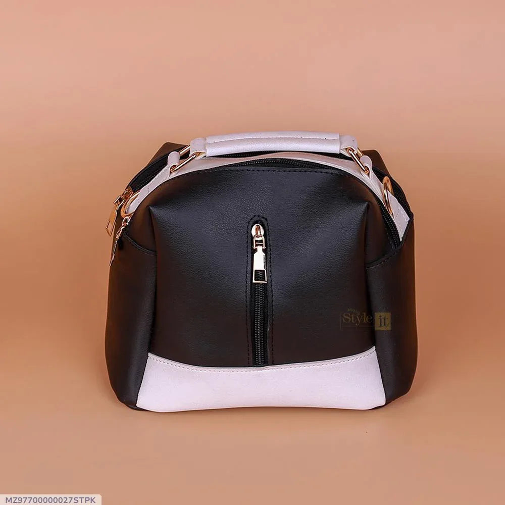 Compact PU Leather Top‑Handle Handbag – 1 Pc | Multi Color Options