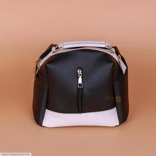 Compact PU Leather Top‑Handle Handbag – 1 Pc | Multi Color Options