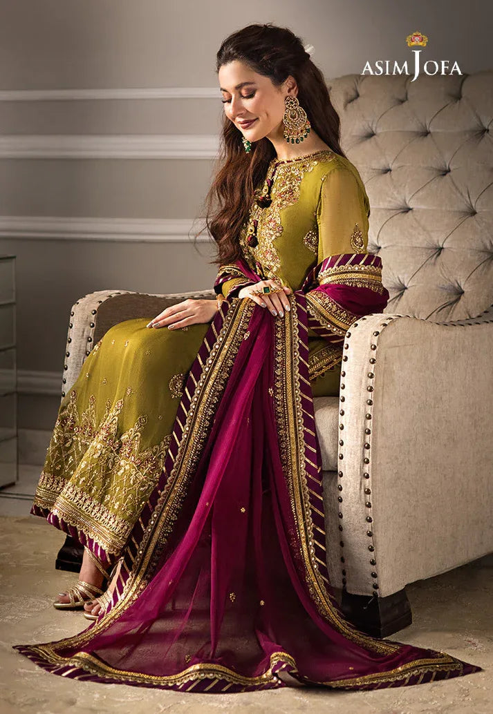 3 Pcs Women's Unstitched Embroidered Suit