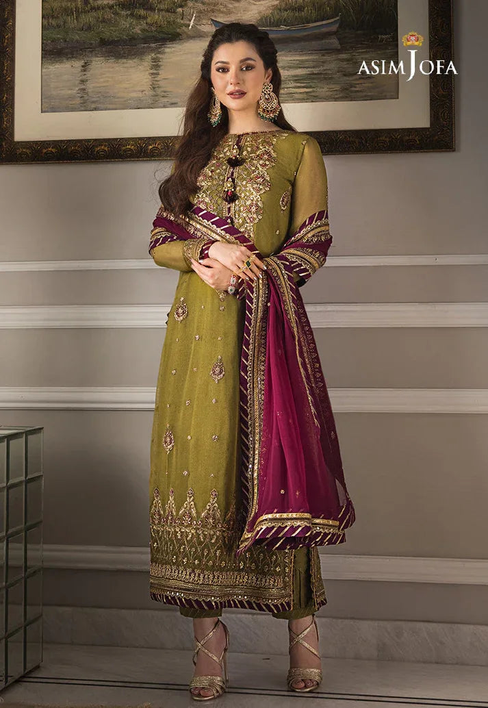 3 Pcs Women's Unstitched Embroidered Suit