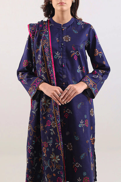 Unstitched Printed Lawn 3 Piece