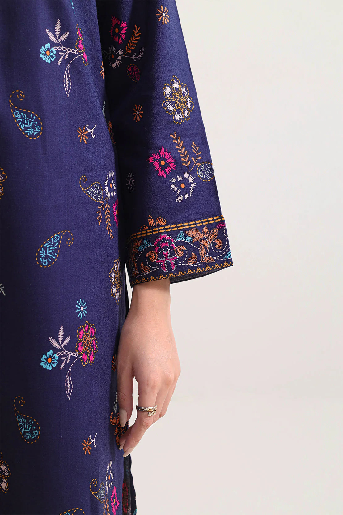 Unstitched Printed Lawn 3 Piece