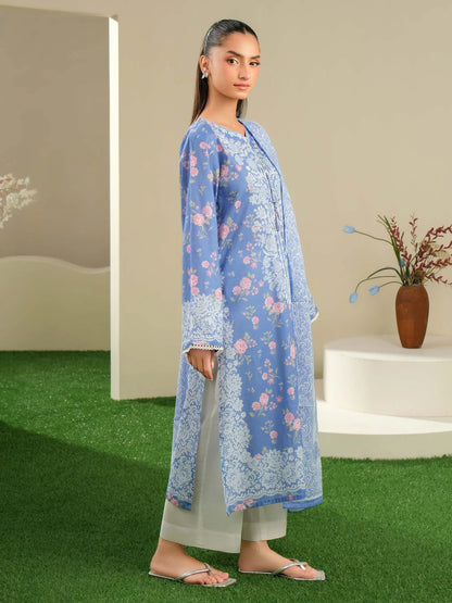 Printed Lawn Suit - Coordinated Print Design